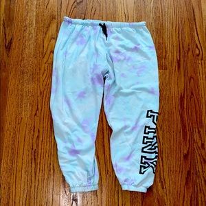 PINK Tie Dye Sweats